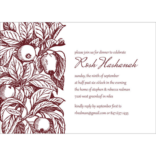 Woodcut Invitations